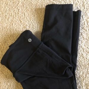 Cropped Lulu lemon leggings, worn once